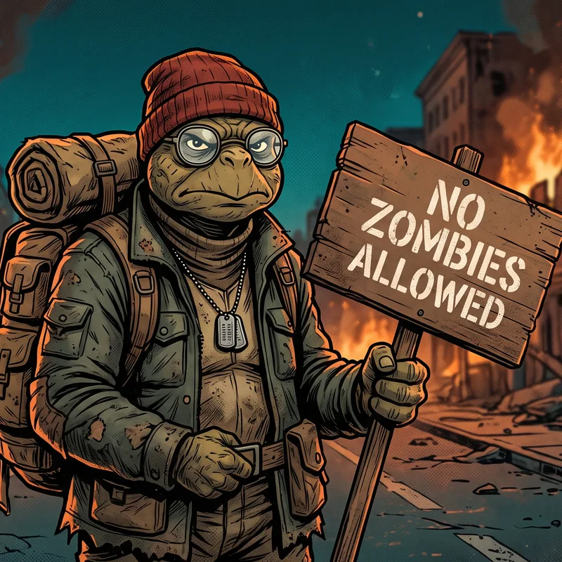 The Turtle Inc. CEO: a grizzled turtle survivor